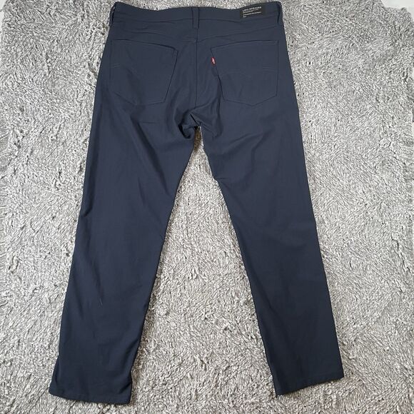 Levis 511 Engineered For Movement Pants Men's Size 36/30 Navy Blue Performance - Picture 3 of 10